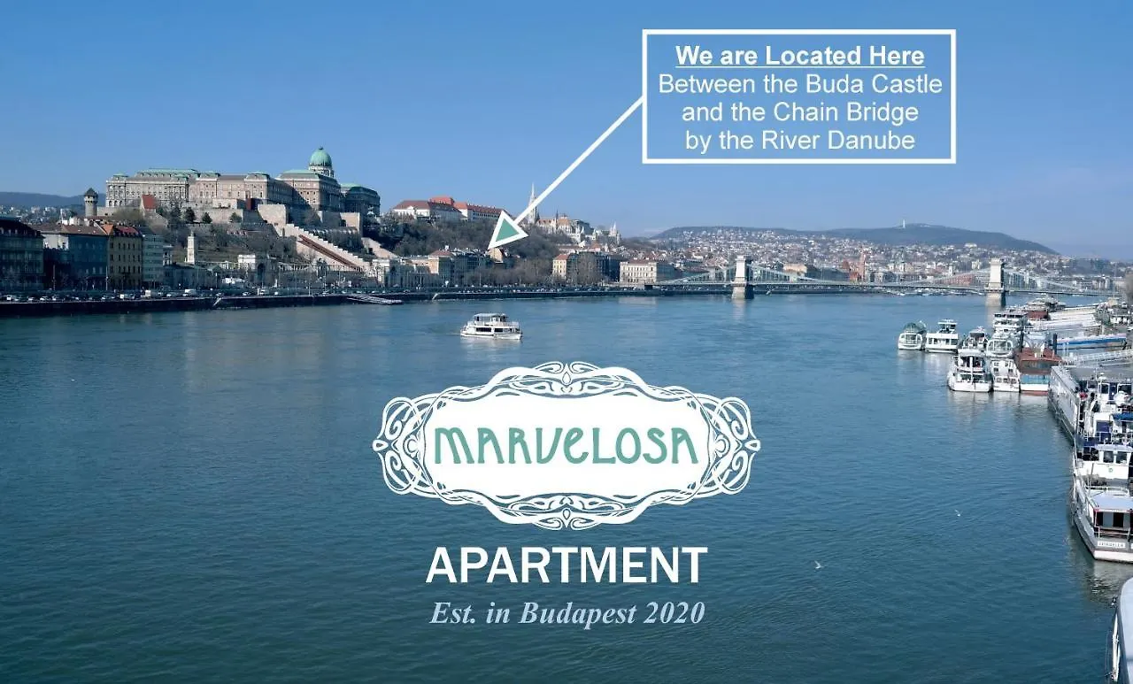 Marvelosa Apartment - Central By The Chain Bridge Budapest Hungary